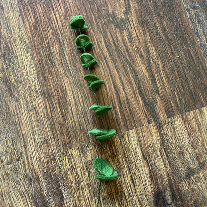 Felt eucalyptus stem - set of 3 - choose your color pack