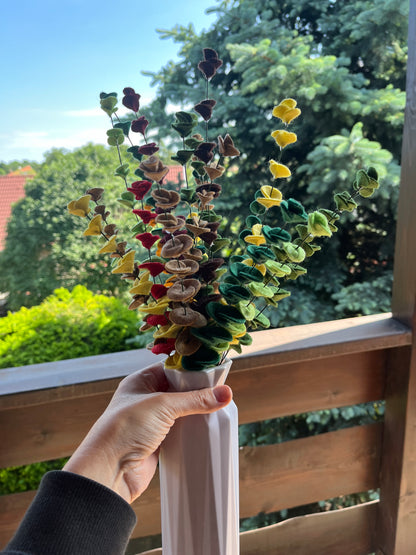 Felt eucalyptus stem - set of 3 - choose your color pack