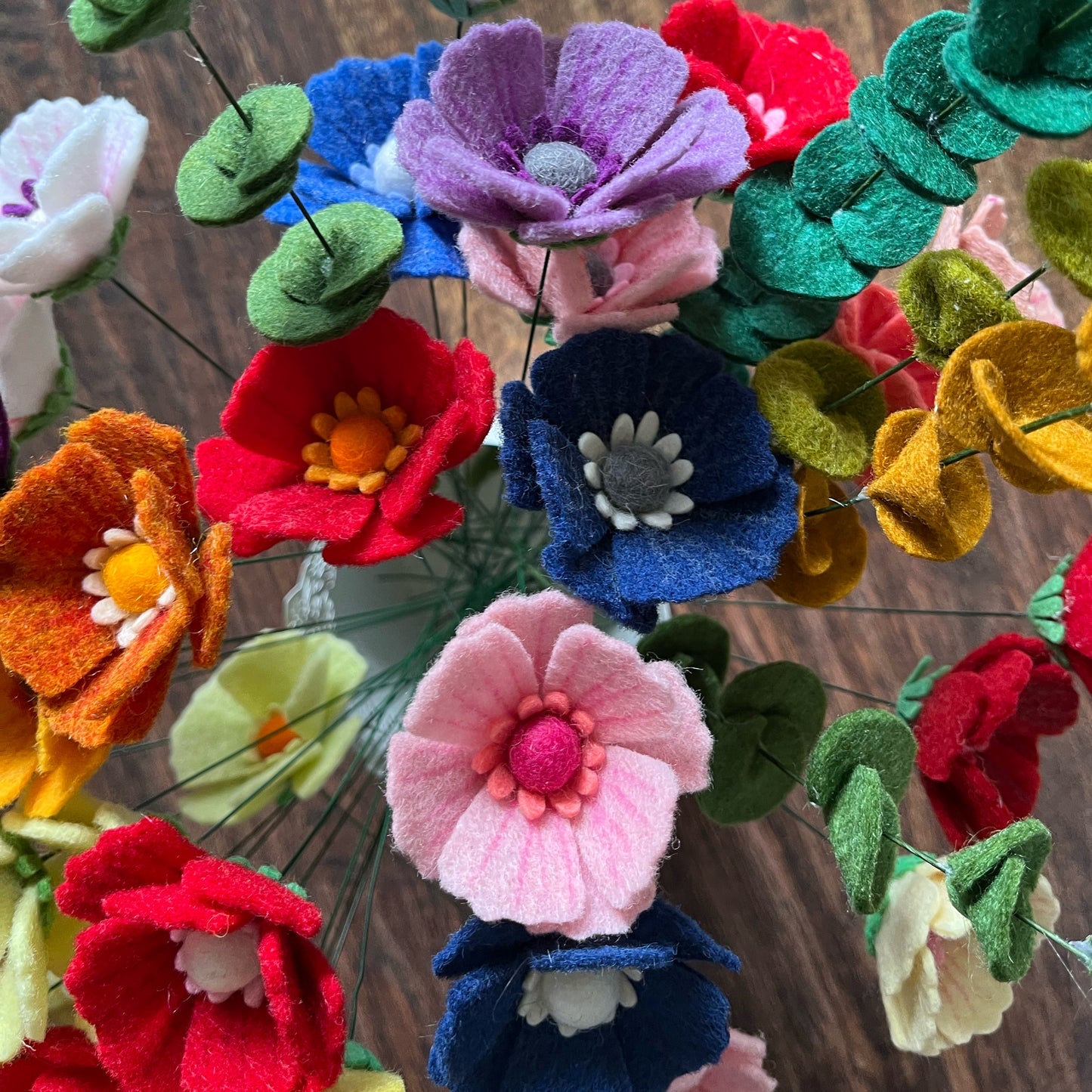 DIY Felt Cosmos Flower Pattern PDF – Digital Template & Step-by-Step Sewing Guide – Handmade Floral Decoration