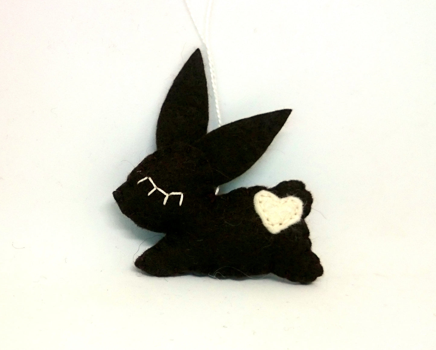 Felt bunny ornament, Easter treats, Spring ornaments