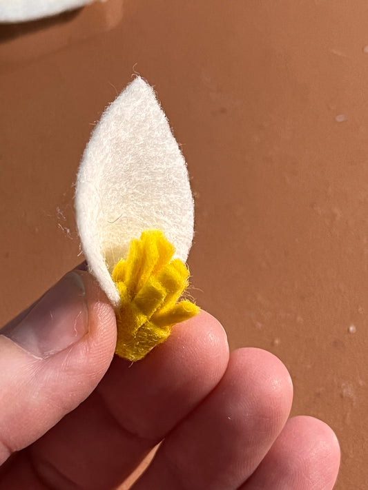 DIY Felt Magnolia Flower Pattern PDF – Elegant Floral Template & Step-by-Step Guide – Handmade Home Décor