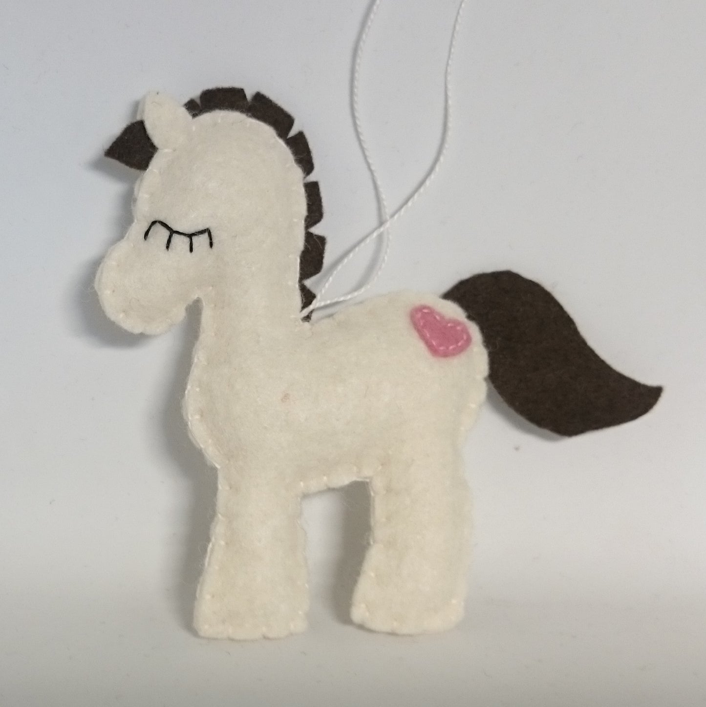 Felt pony decoration - horse ornaments