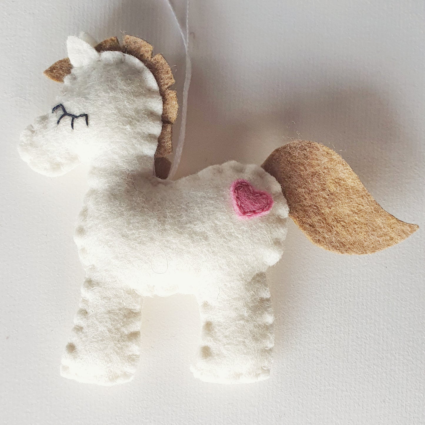 Felt pony decoration - horse ornaments